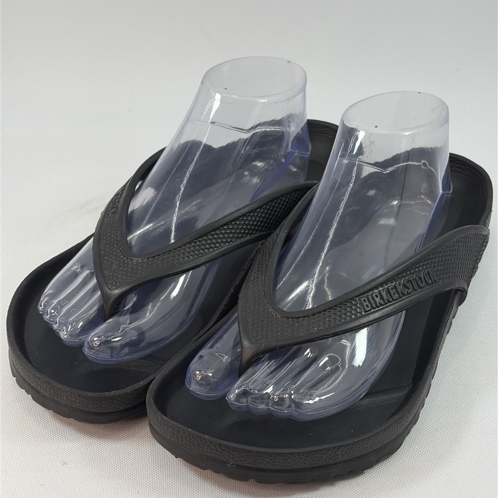 Birkenstock Honolulu EVA Black Slide Thong Sandals Flip Flops Women's 9US 40EU